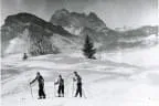 Skifahren in Kirchdorf 1934